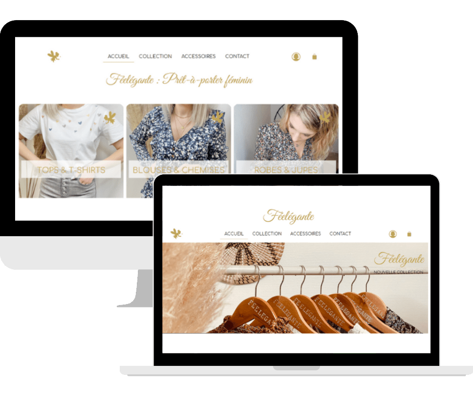 Gwen Communication 59 - Site internet - Référencement - Féelégante - prêt-à-porter féminin - Louvignies-Quesnoy - 59