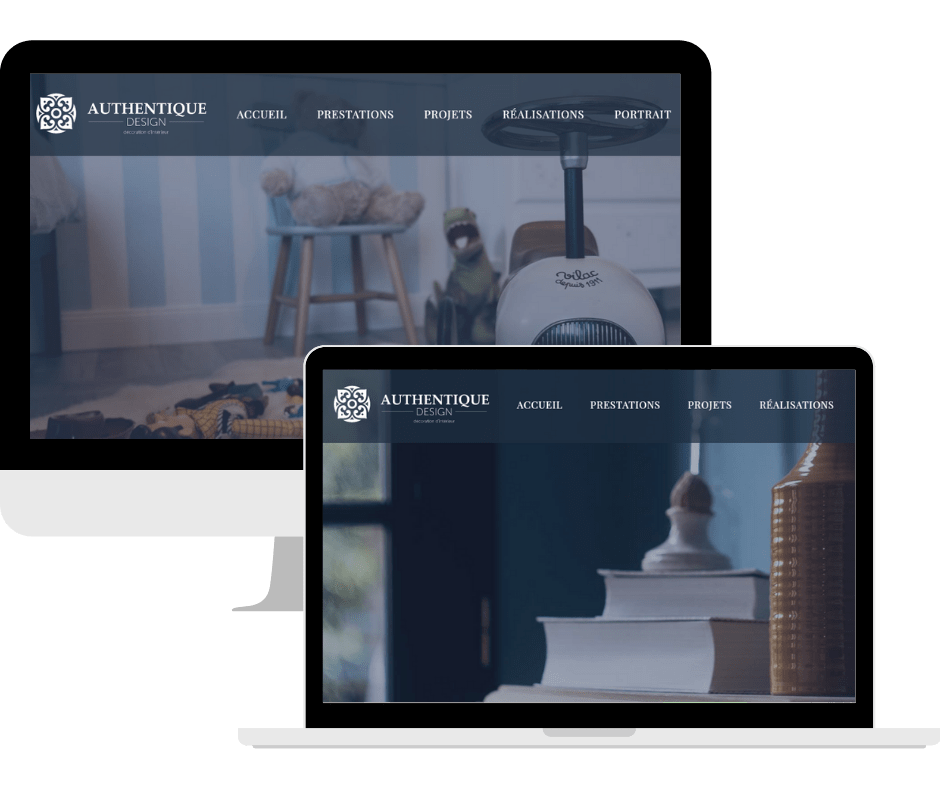 Gwen Communication 59 - Site internet - Référencement - Authentique Design - décorateur et designer d'intérieur - 59