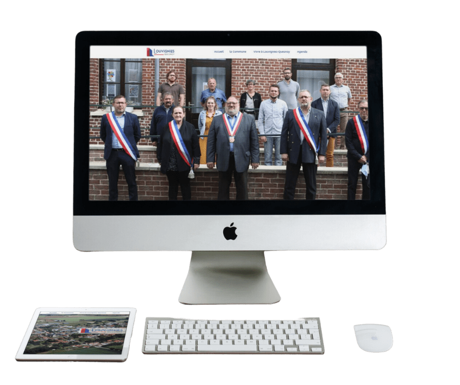 Création du site vitrine de la mairie de Louvigies-Quesnoy (59)